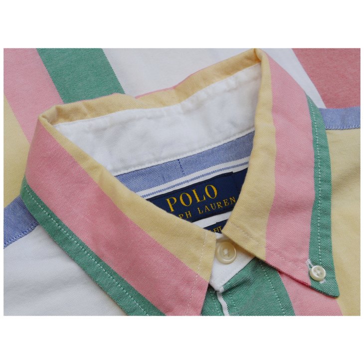 POLO RALPH LAUREN CLASSIC FIT STRIPED OXFORD SHIRT
