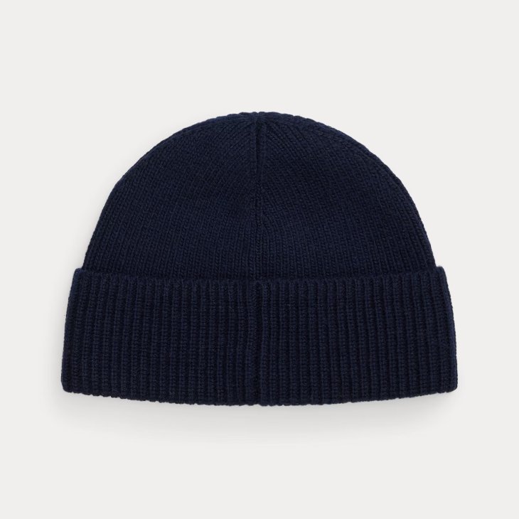 POLO RALPH LAUREN POLO BEAR RIB-KNIT BEANIE