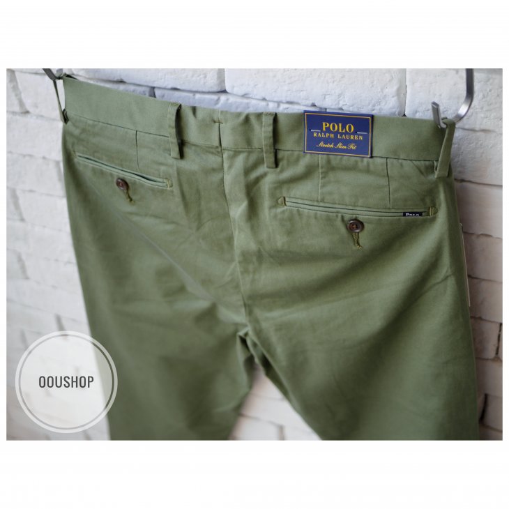 POLO RALPH LAUREN STRETCH SLIM FIT CHINO PANT