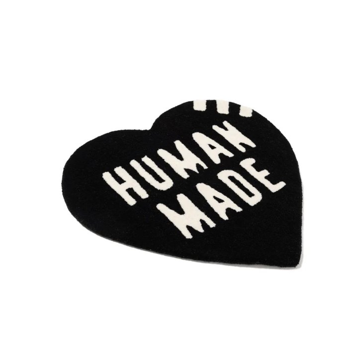 HUMAM MADE HEART RUG MEDIUM