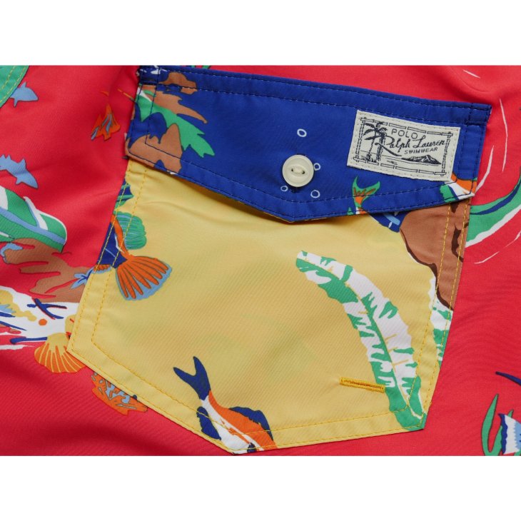 POLO RALPH LAUREN 14.6-CM TRAVELLER BEAR SWIMMING TRUNK