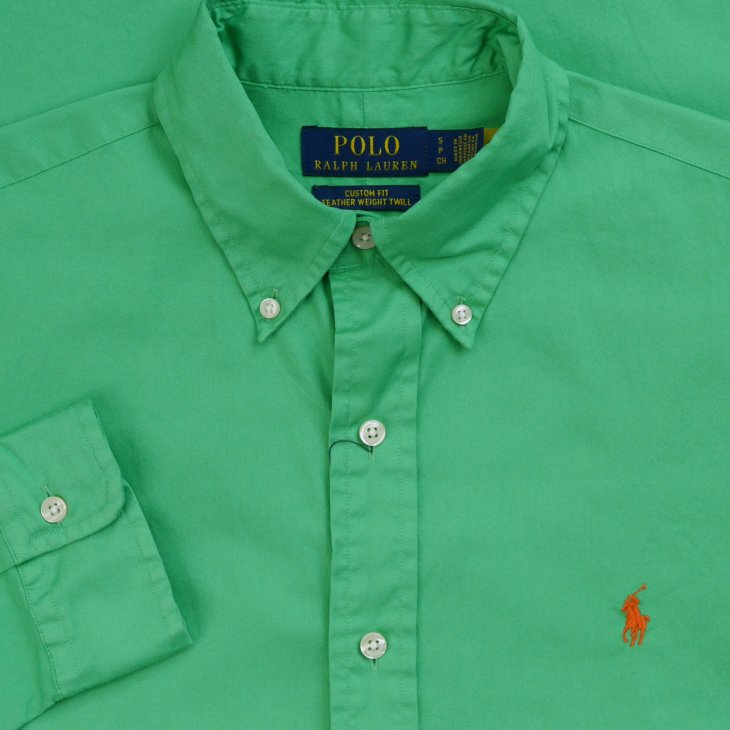 POLO RALPH LAUREN CUSTOM FIT FEATHERWEIGHT TWILL SHIRT