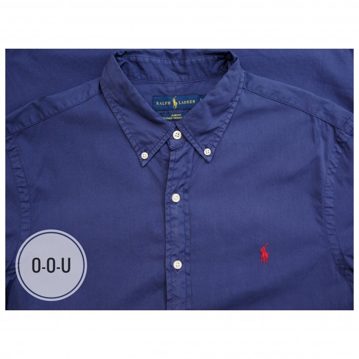 POLO RALPH LAUREN SLIM FIT GARMENT-DYED TWILL SHIRT