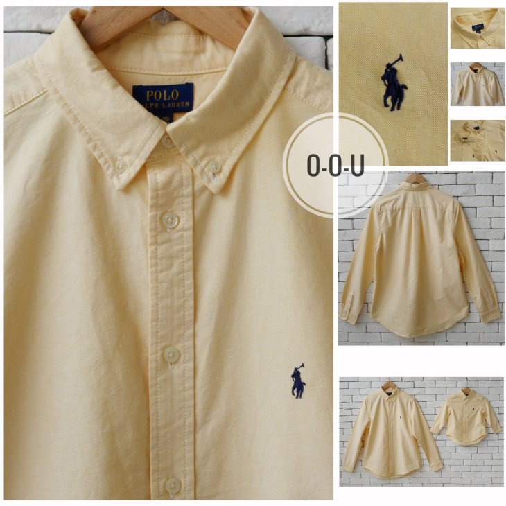 POLO RALPH LAUREN BOYS COTTON OXFORD SHIRT