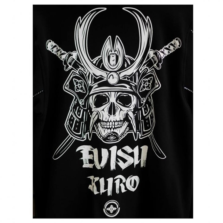 EVISU Souvenir Piping Zip-up Hoodie