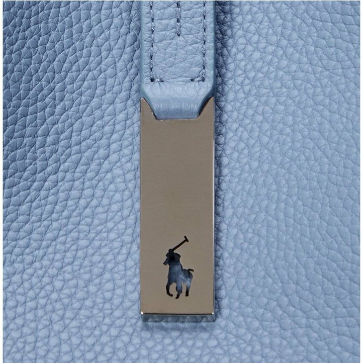 POLO RALPH LAUREN POLO ID LEATHER LARGE SHOULDER BAG