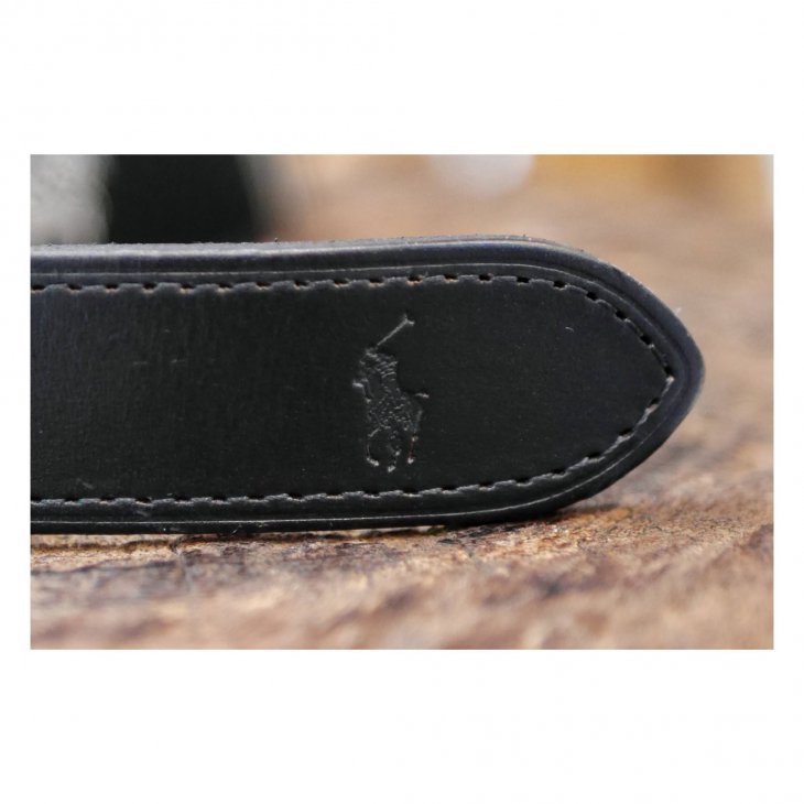 POLO RALPH LAUREN FOX-OVERLAY WEBBED BELT