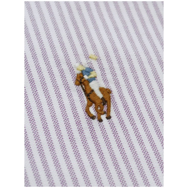 POLO RALPH LAUREN CUSTOM FIT STRIPED OXFORD SHIRT