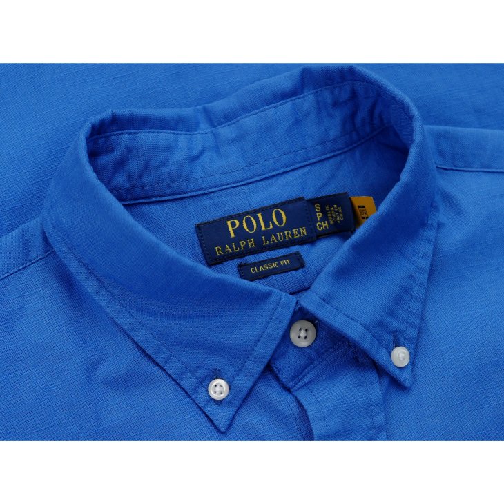 POLO RALPH LAUREN CLASSIC FIT COTTON-LINEN SHIRT