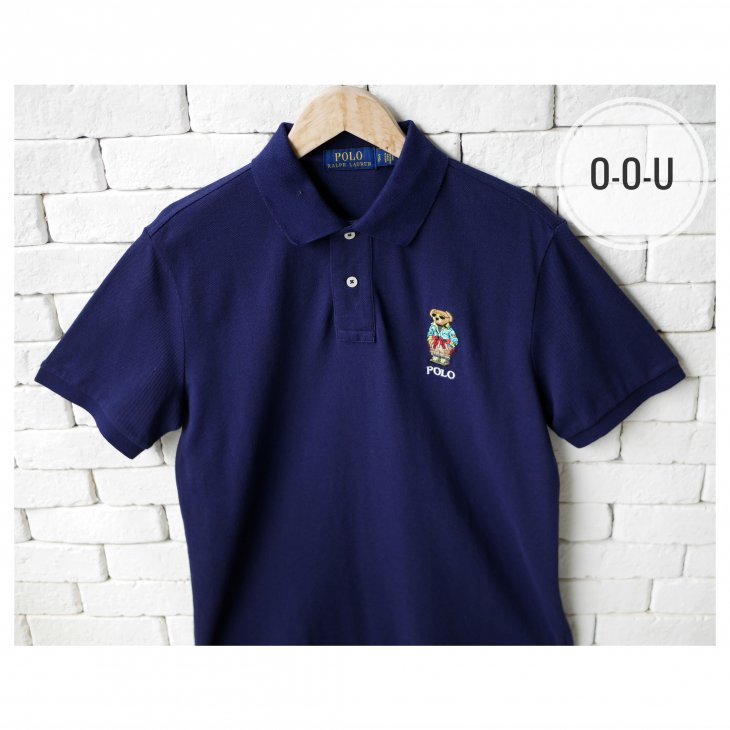POLO RALPH LAUREN CUSTOM FIT POLO BEAR POLO SHIRT