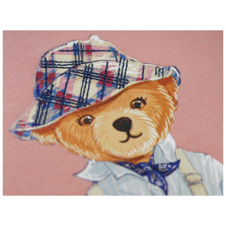 POLO RALPH LAUREN KIDS POLO BEAR COTTON JERSEY TEE