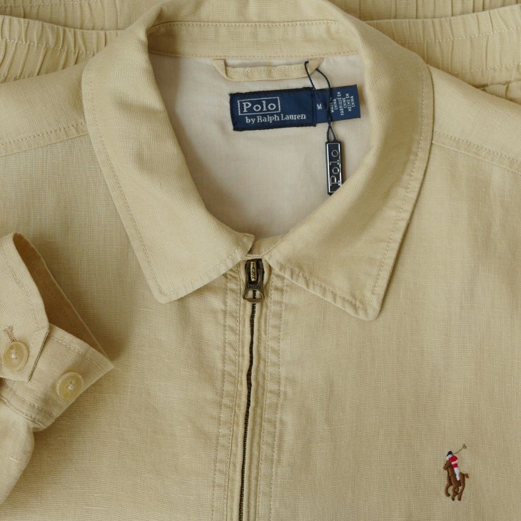 POLO RALPH LAUREN WOMEN LINEN WINDBREAKER