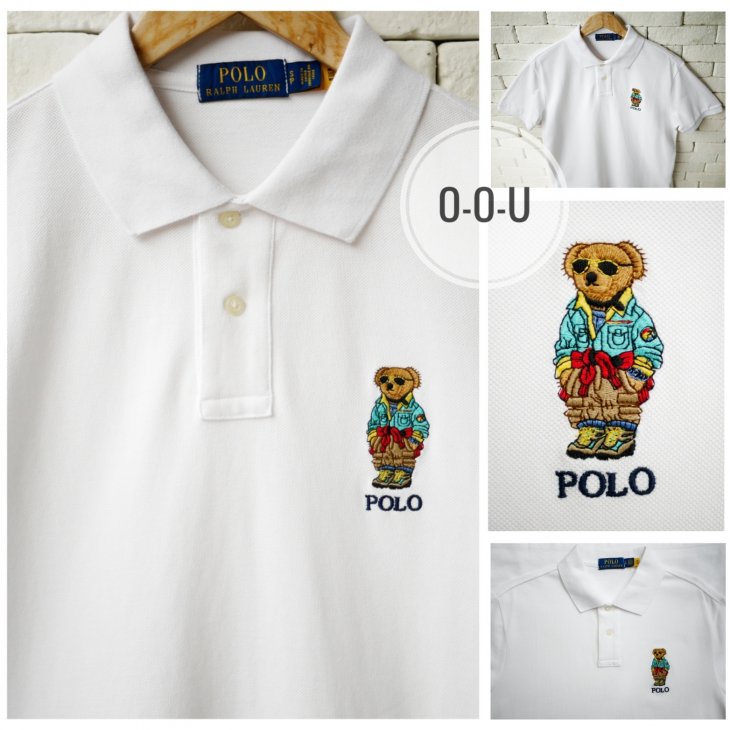 POLO RALPH LAUREN CUSTOM FIT POLO BEAR POLO SHIRT