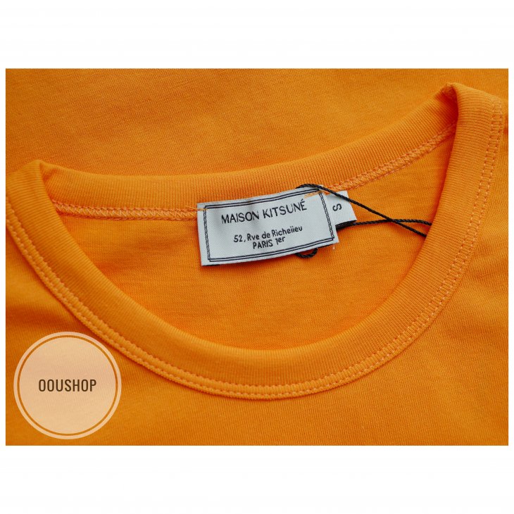 MAISON KITSUNE CHILLAX FOX PATCH CLASSIC T-SHIRT