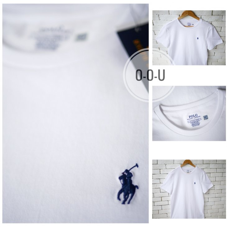 POLO RALPH LAUREN CUSTOM SLIM FIT JERSEY CREWNECK T-SHIRT