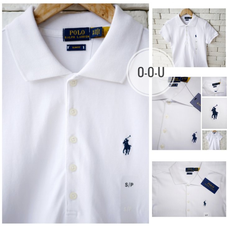 POLO RALPH LAUREN WOMEN SLIM FIT STRETCH POLO SHIRT