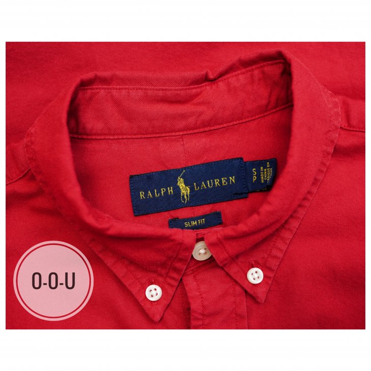 POLO RALPH LAUREN SLIM FIT GARMENT-DYED OXFORD SHIRT