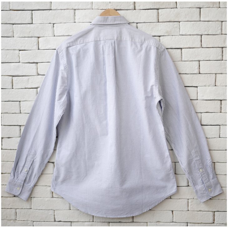 POLO RALPH LAUREN CUSTOM FIT STRIPED OXFORD SHIRT