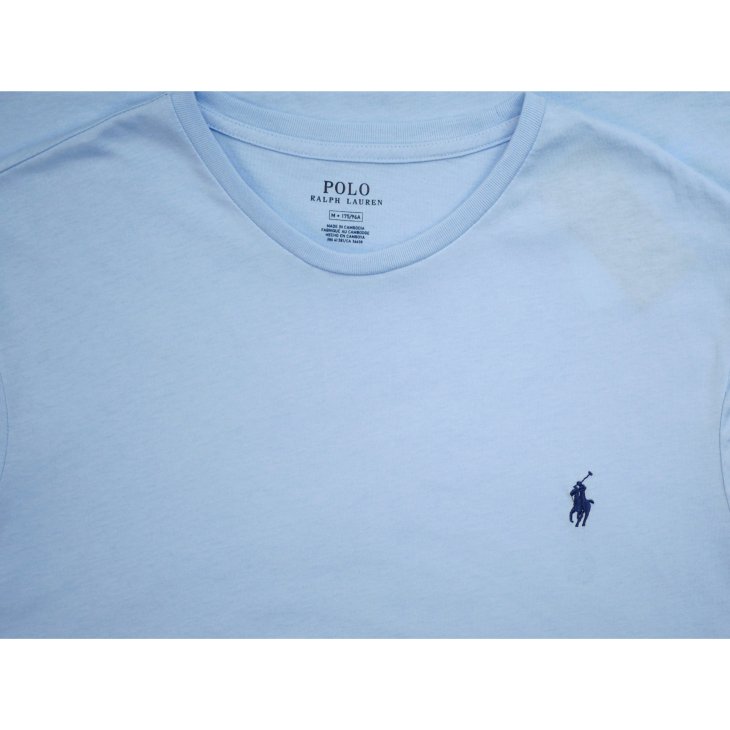 POLO RALPH LAUREN CUSTOM SLIM FIT CREWNECK T-SHIRT