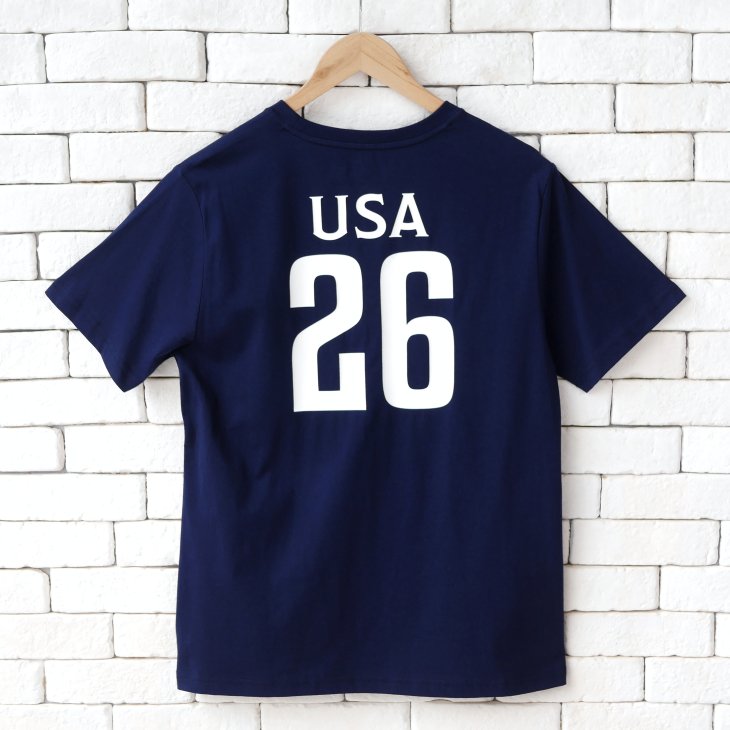 POLO RALPH LAUREN BOYS USA COTTON JERSEY TEE