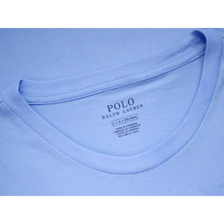 POLO RALPH LAUREN CUSTOM SLIM FIT CREWNECK T-SHIRT