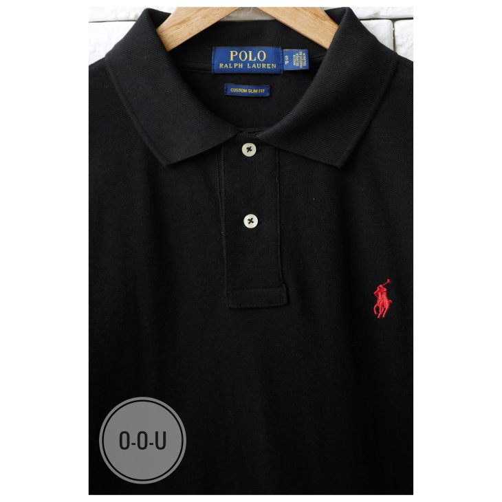 POLO RALPH LAUREN CUSTOM SLIM FIT POLO SHIRT