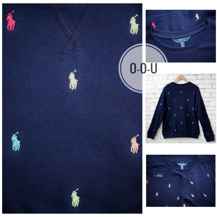 POLO RALPH LAUREN BOYS POLO PONY FLEECE SWEATSHIRT