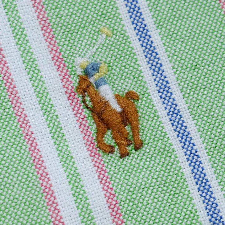 POLO RALPH LAUREN BOYS STRIPED COTTON OXFORD SHIRT