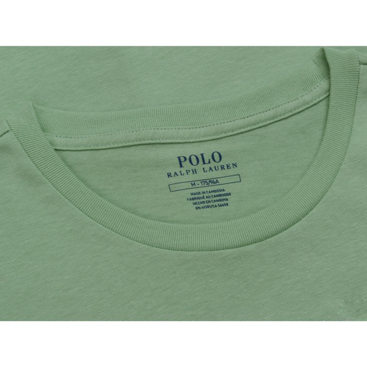 POLO RALPH LAUREN CUSTOM SLIM FIT CREWNECK T-SHIRT