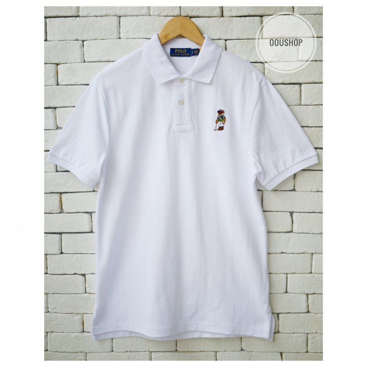 POLO RALPH LAUREN CUSTOM FIT POLO BEAR POLO SHIRT