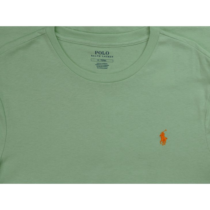 POLO RALPH LAUREN CUSTOM SLIM FIT CREWNECK T-SHIRT