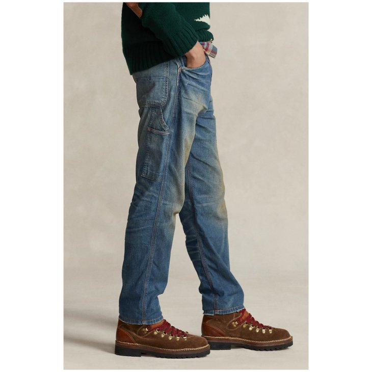 POLO RALPH LAUREN RELAXED FIT DISTRESSED CARPENTER JEAN