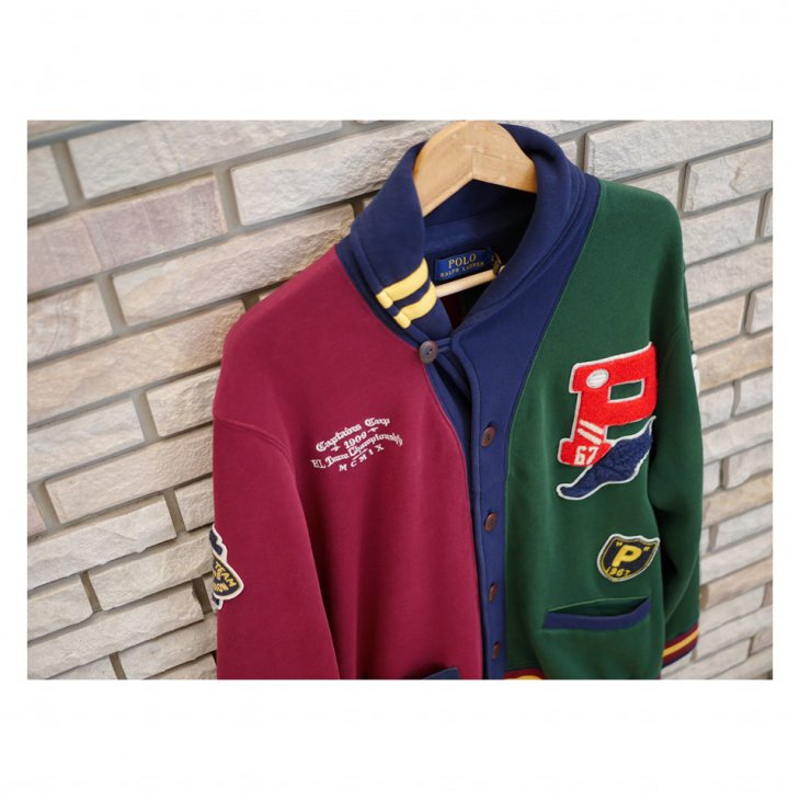 RALPH LAUREN UNISEX CUSTOM CARDIGAN