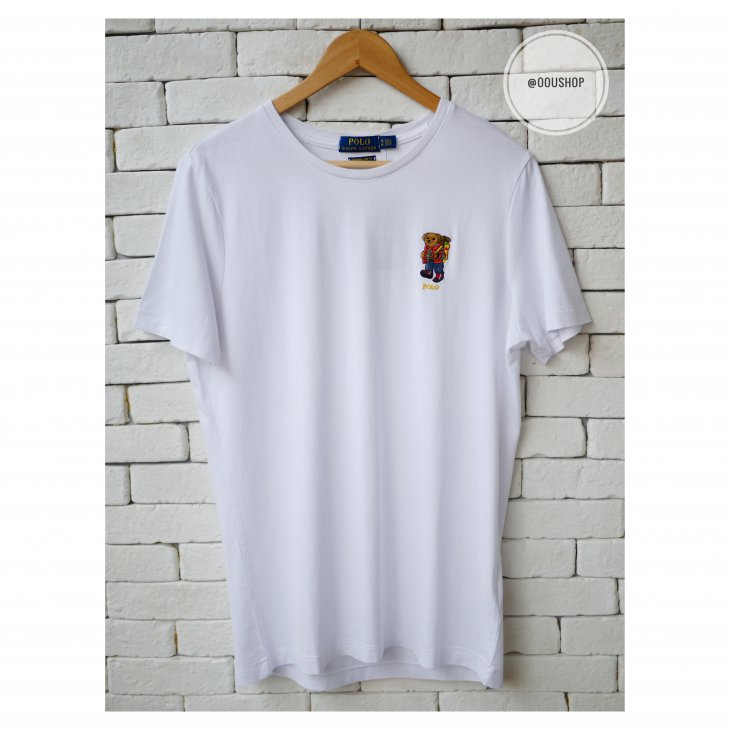 POLO RALPH LAUREN CUSTOM SLIM FIT BEAR T-SHIRT