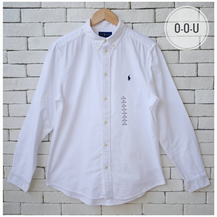 POLO RALPH LAUREN BOYS COTTON OXFORD SHIRT