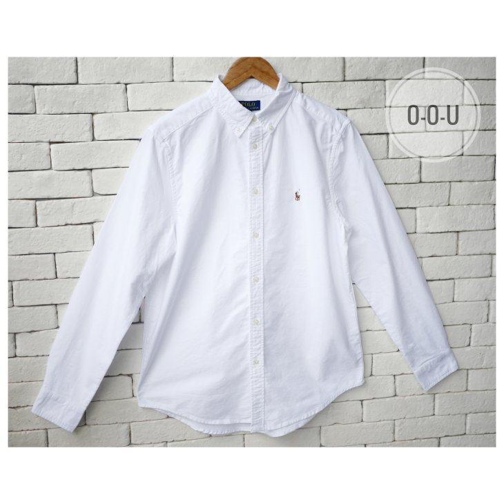 POLO RALPH LAUREN BOYS COTTON OXFORD SHIRT