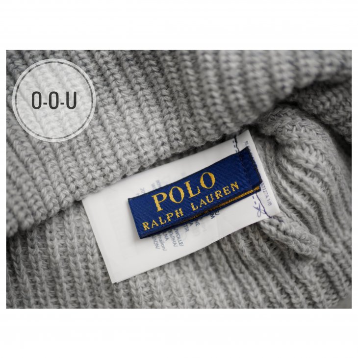 POLO RALPH LAUREN RIB-KNIT HAT