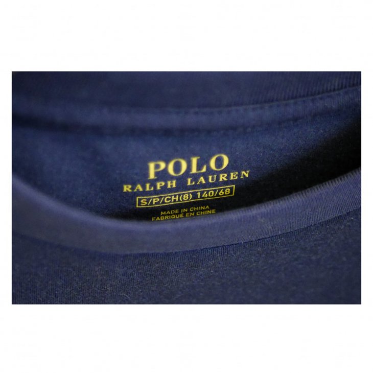 POLO RALPH LAUREN FOOTBALL BEAR BOYS COTTON TEE