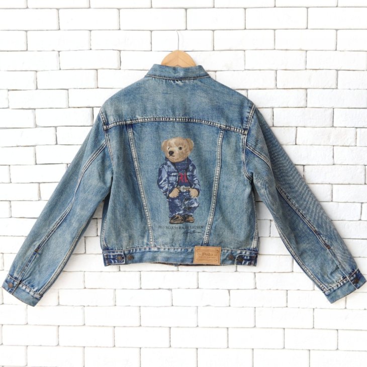 POLO RALPH LAUREN POLO BEAR TRUCKER JACKET