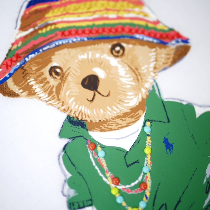 POLO RALPH LAUREN POLO BEAR COTTON T-SHIRT