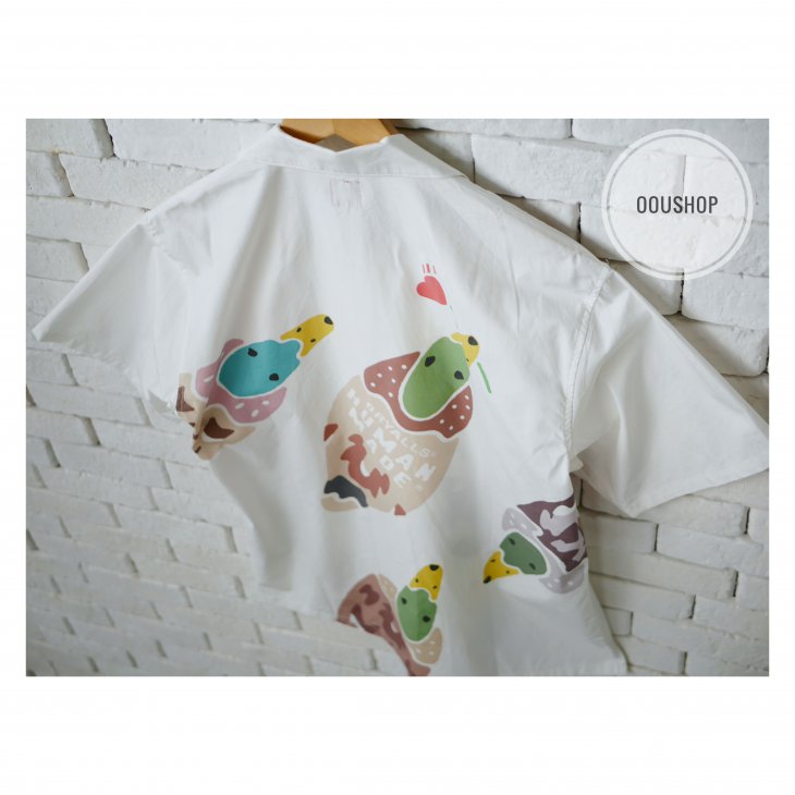 HUMAN MADE DUCK ALOHA SHIRT
