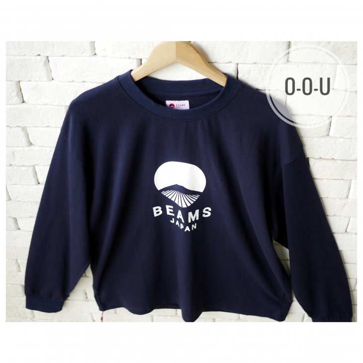 BEAMS JAPAN PRINTED LONG SLEEVE TEE