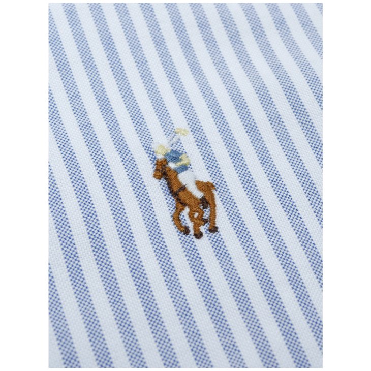 POLO RALPH LAUREN CUSTOM FIT STRIPED OXFORD SHIRT