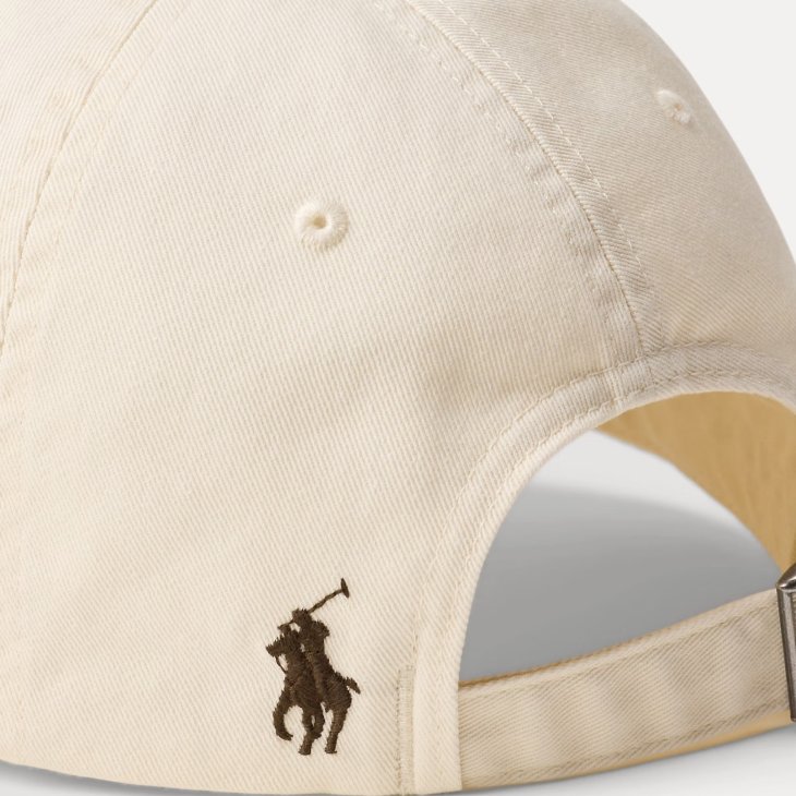 POLO RALPH LAUREN COTTON TWILL BALL CAP