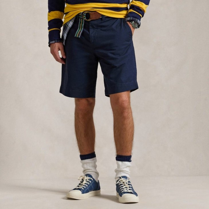POLO RALPH LAUREN CLASSIC FIT 9 INCH BEDFORD SHORT