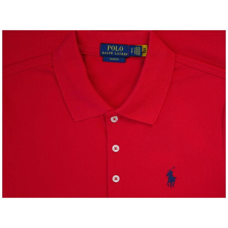 POLO RALPH LAUREN WOMEN SLIM FIT STRETCH POLO SHIRT