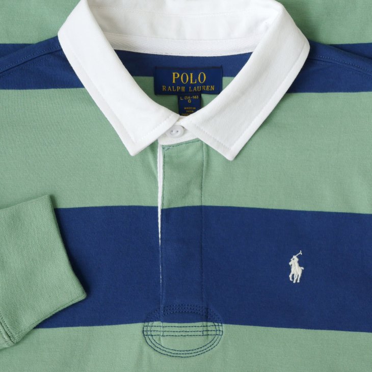 POLO RALPH LAUREN BOYS THE ICONIC RUGBY SHIRT