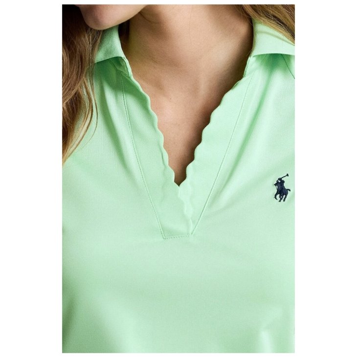 POLO RALPH LAUREN RLX CUSTOM FIT MESH POLO SHIRT