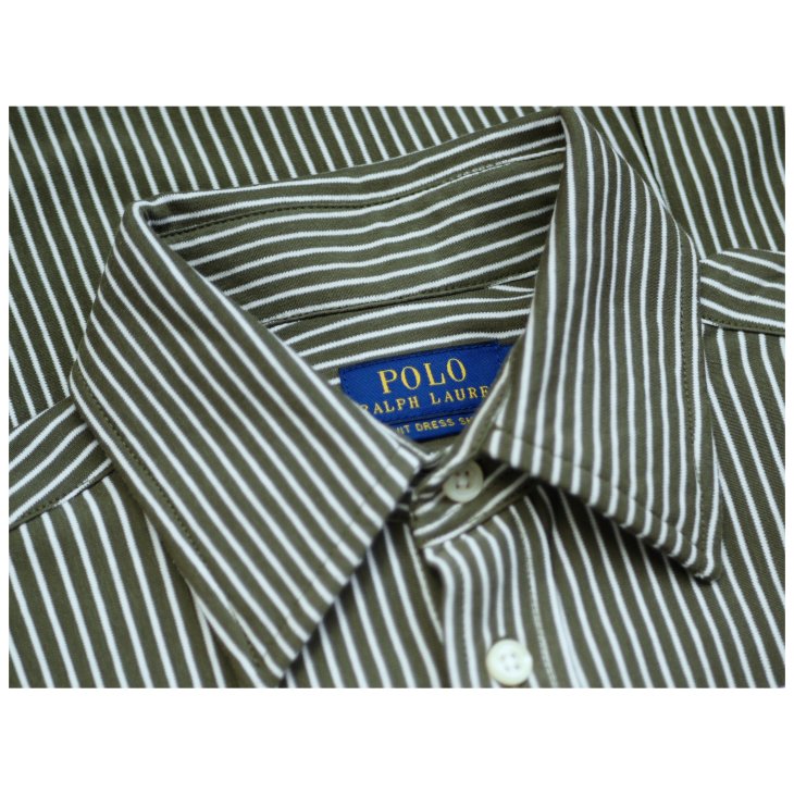 POLO RALPH LAUREN WOMEN STRIPED LONG SLEEVE SHIRT