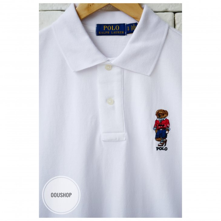 POLO RALPH LAUREN CUSTOM FIT POLO BEAR POLO SHIRT